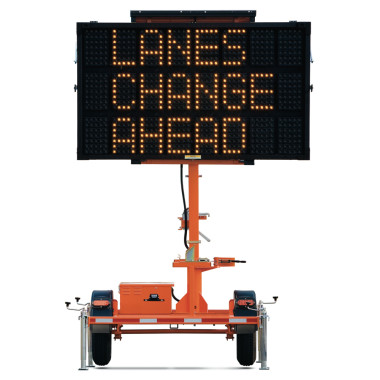 Màn hình LED cảnh báo thi công