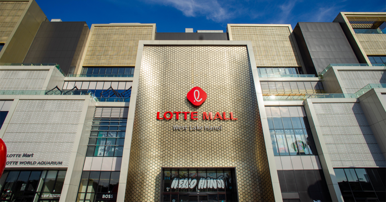 màn hình LED Lotte Tây Hồ