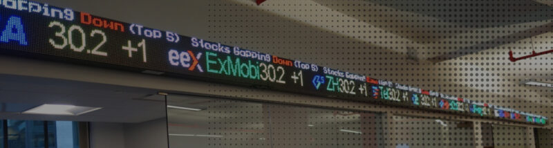 man hinh led chung khoan