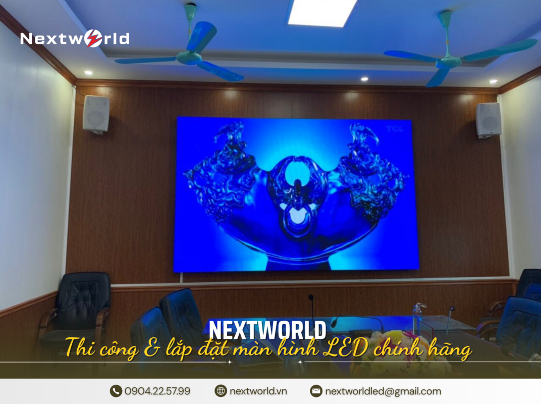 Màn hình LED P1.86 trong nhà 1 man hinh led p1.86 trong nha