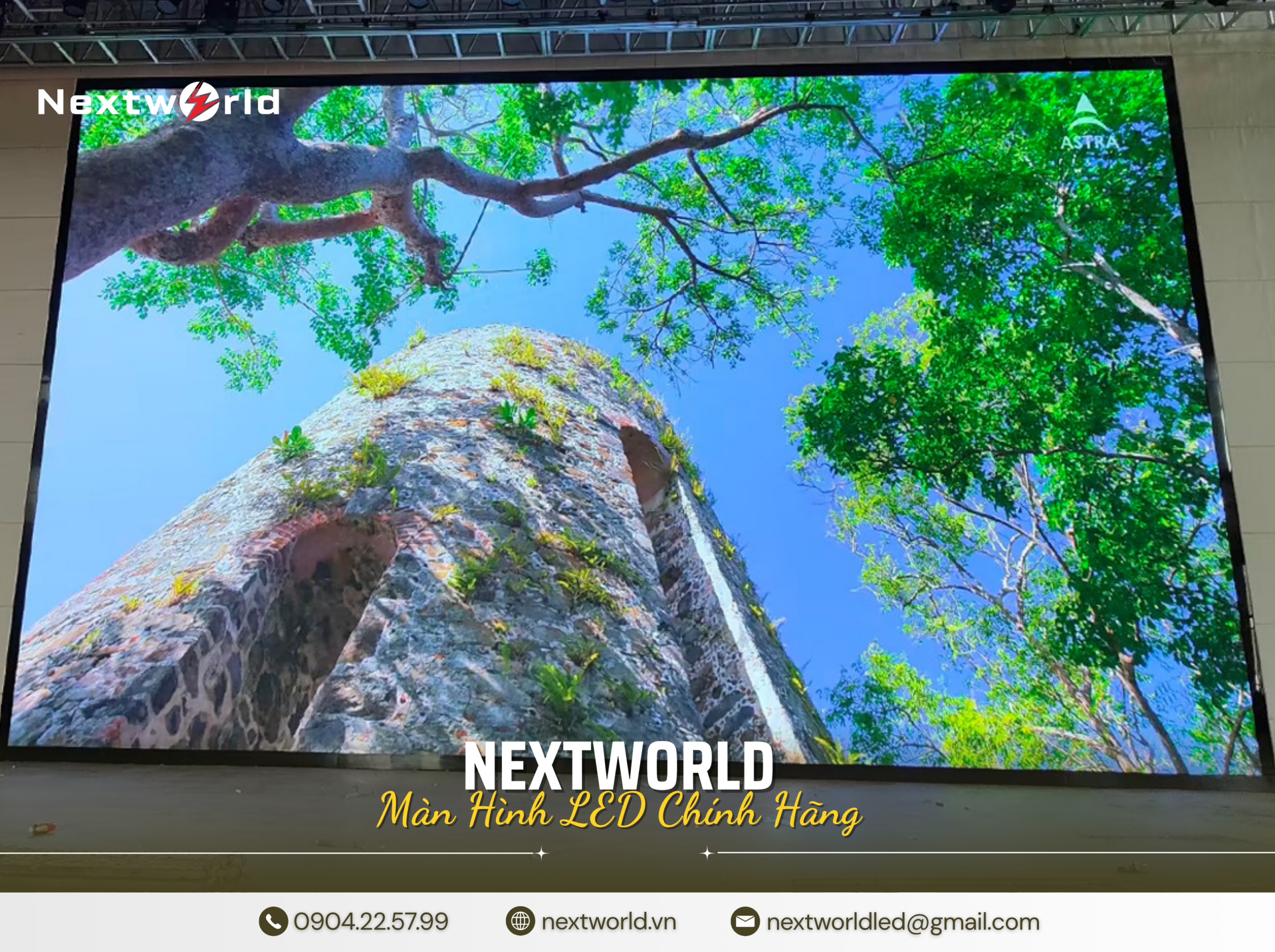 Nextworld Màn Hình LED Chính Hãng – Giải Pháp Hiển Thị Chuyên Nghiệp Cho Mọi Không Gian 2 man hinh led