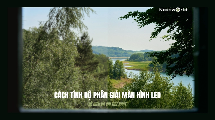 Cách tính độ phân giải màn hình LED dễ hiểu và chi tiết nhất 1 Độ phân giải màn hình led