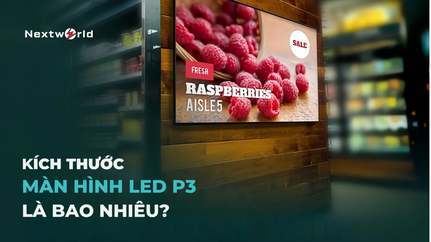 kích thước màn hình led p3 là bao nhiêu