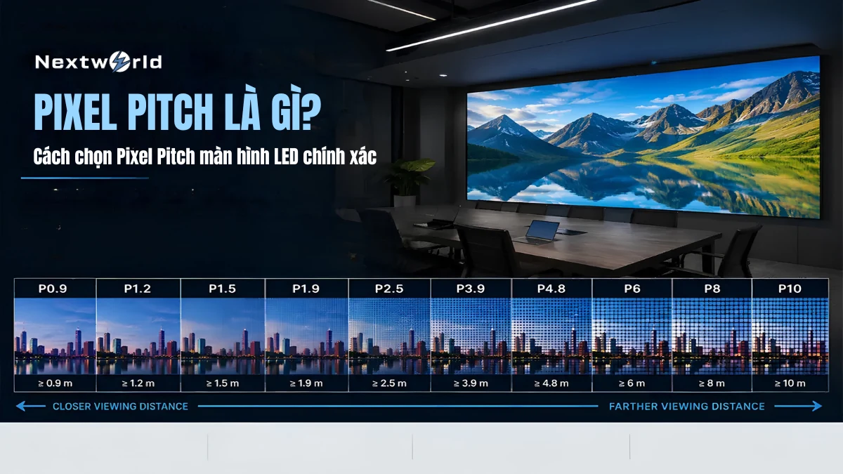 pixel pitch là gì