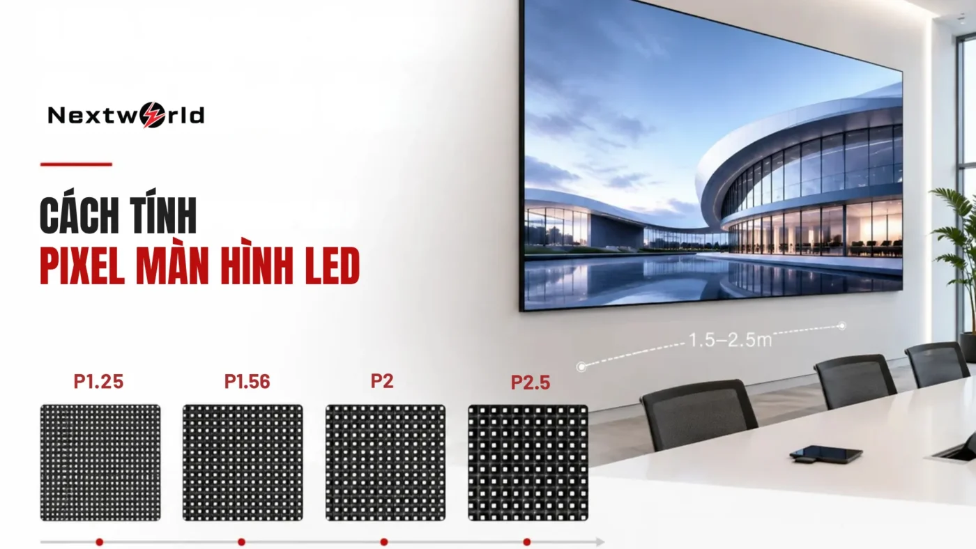 cách tính pixel màn hình led