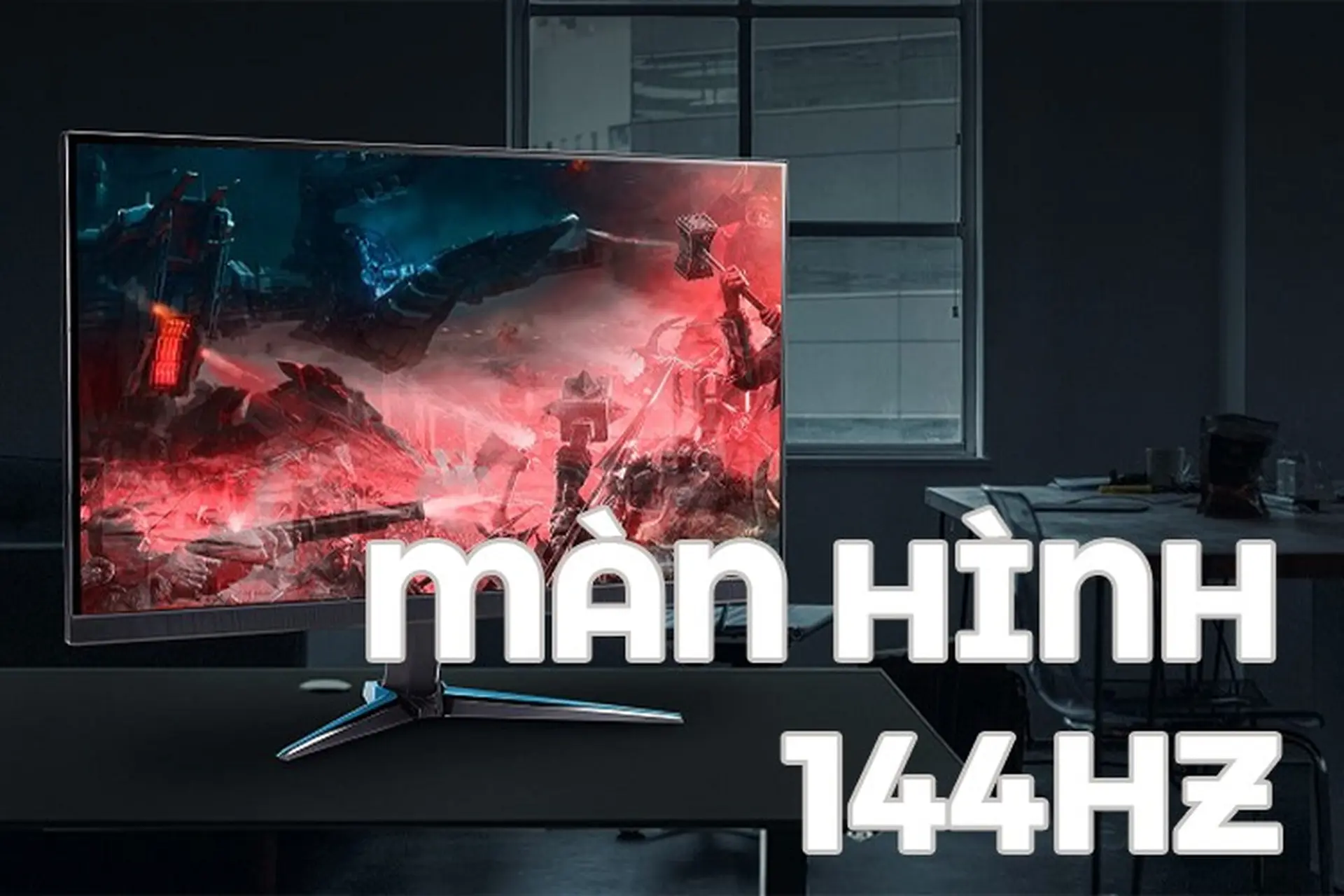 Tần Số Quét Màn Hình Là Gì? Ý Nghĩa, Các Mức Hz Phổ Biến Và Cách Chỉnh Chi Tiết 5 màn hình led 144HZ