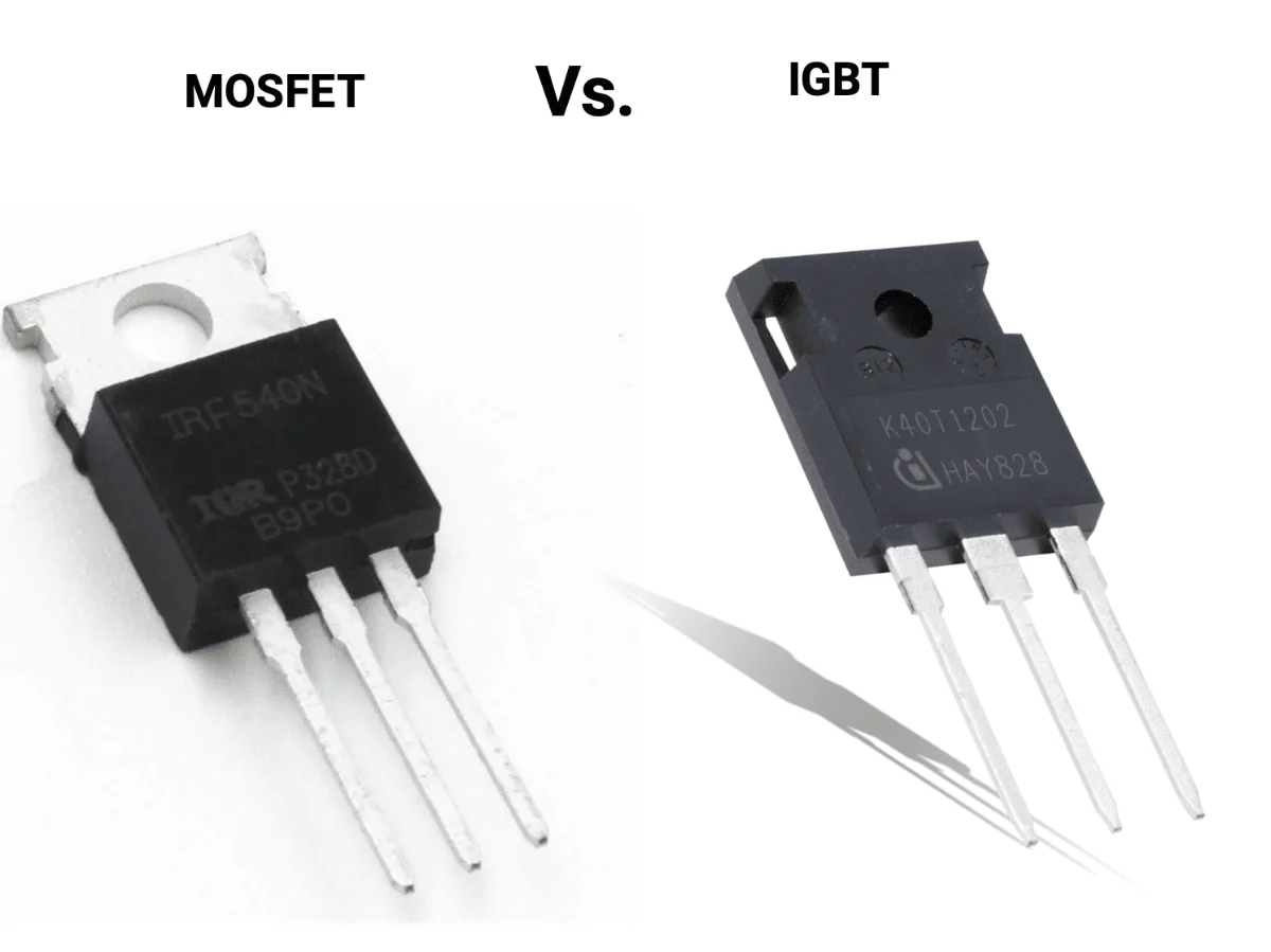 IGBT là gì? Cấu tạo, nguyên lý hoạt động, ưu nhược điểm và ứng dụng 8 so sánh IGBT và MOSFET