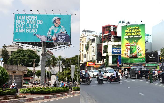 Quảng cáo Billboard là gì? Hình thức, chi phí và cách triển khai hiệu quả 12 so sánh quảng cáo billboard và pano