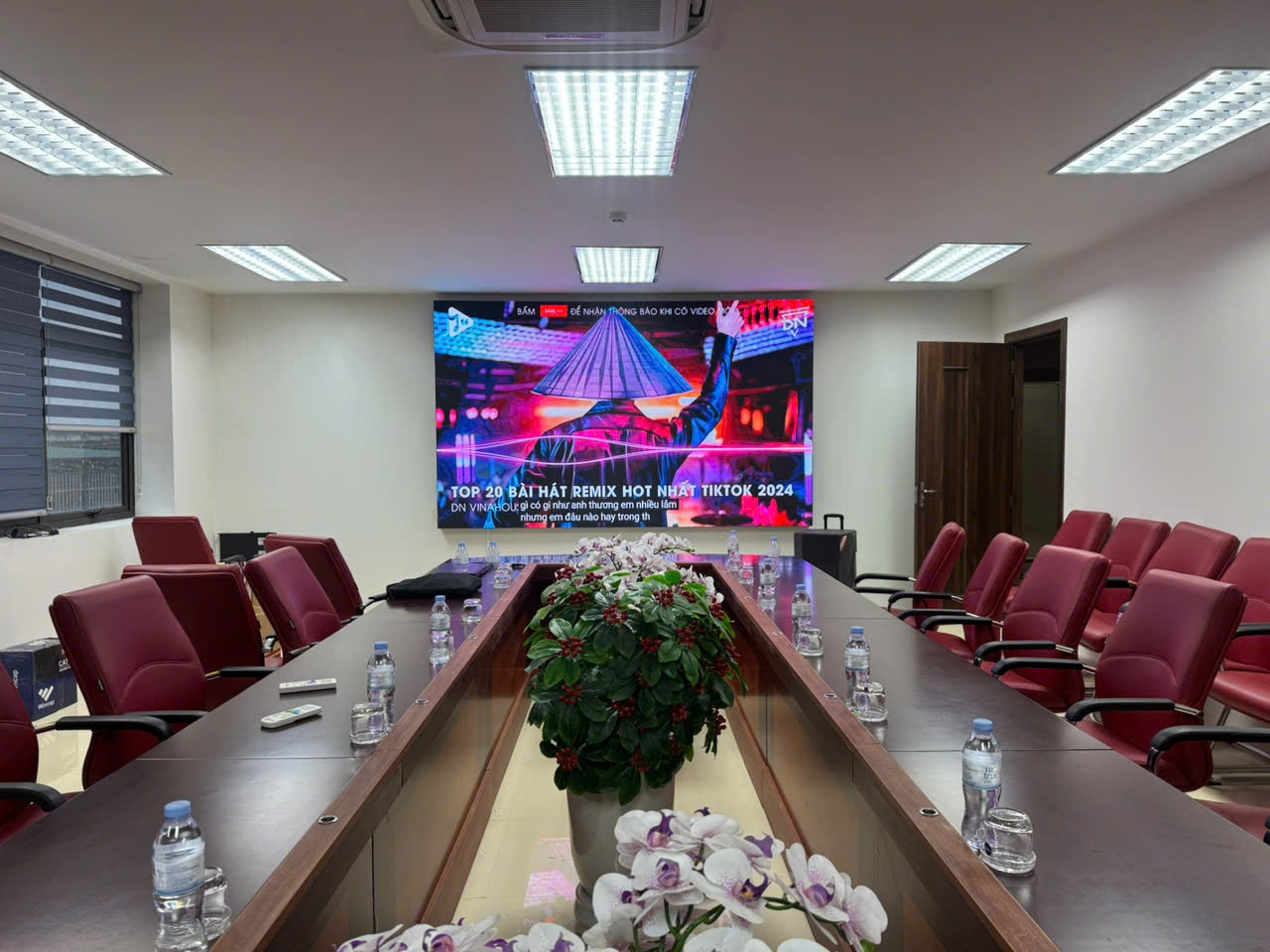 Công Trình Màn Hình LED Phòng Họp Tại Hà Nội 2 Công Trình Màn Hình LED Phòng Họp Tại Hà Nội