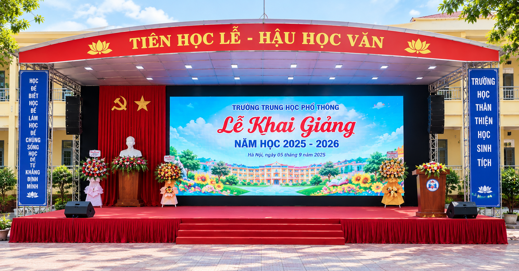 Màn hình LED sân khấu trường học: Cách chọn, ứng dụng và báo giá 4 các yếu tố ảnh hưởng đến màn hình led sân khấu